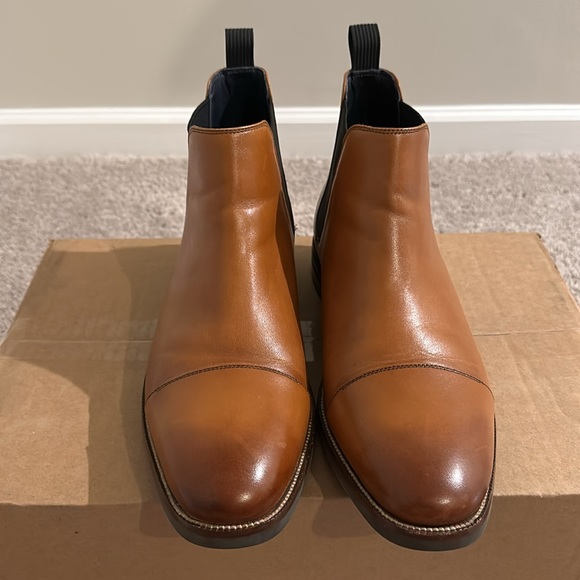 Cole Haan Chelsea Boots British Tan size 11.5 - Picture 2 of 4